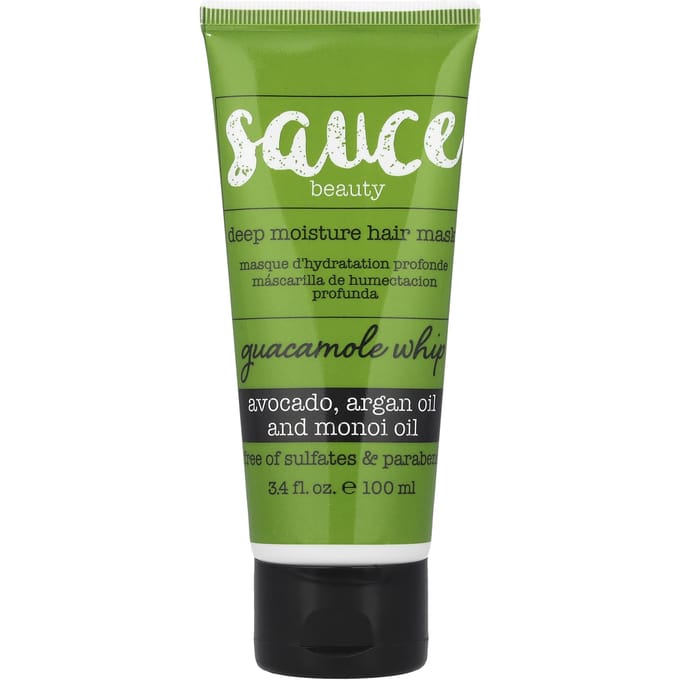 Sauce Beauty, Masque Capillaire Hydratation Profonde, Fouetté Avocat, 3,4 fl oz (100 ml) green