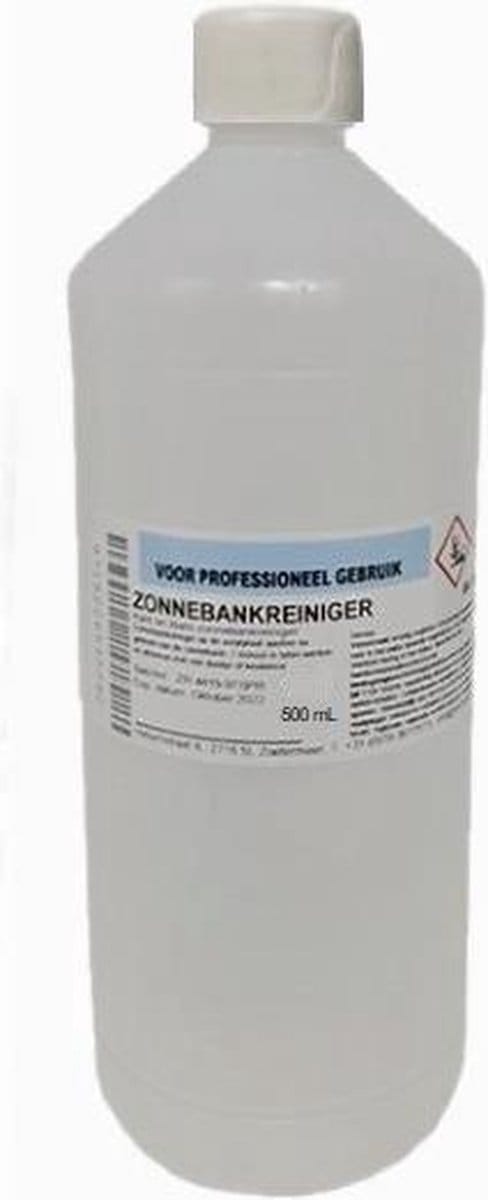 Zonnebankreiniger Zonder Alcohol - 500 mL - Met Dop