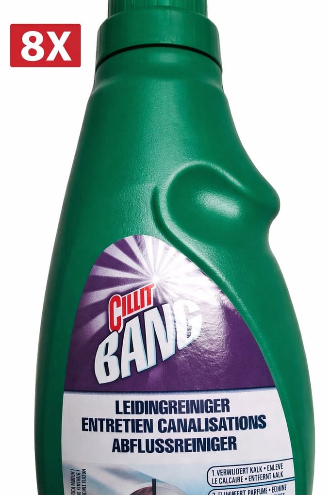 8 x Cillit Bang Gel - 750ml - leidingreiniger