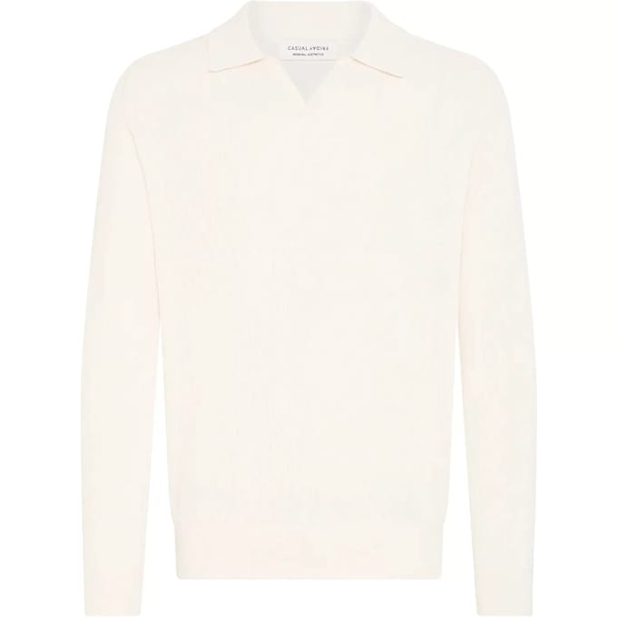 Gebreide pullover van puur katoen model 'NORDIN'