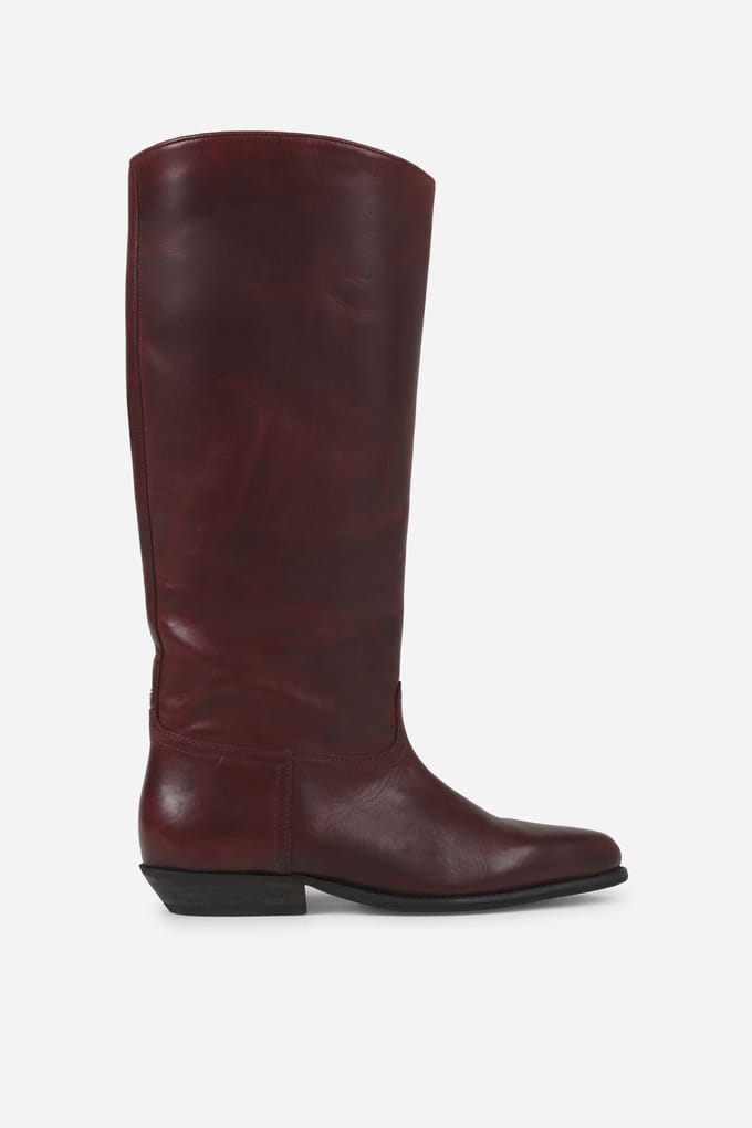 Bronx Kendr-a High Boot Winter Oxblood Maat: 38 | Laarzen Outlet | Dames