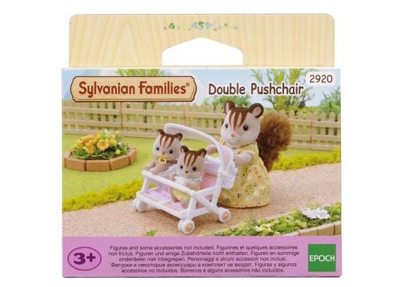 Sylvanian Families 4533 dubbele kinderwagen-poppenhuisinrichting