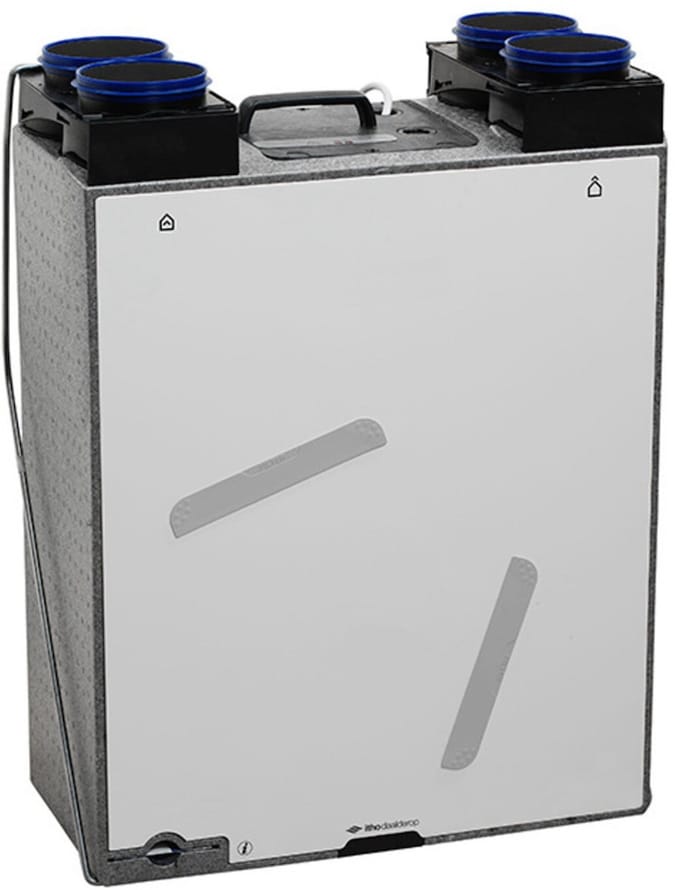 Itho Daalderop WTW unit HRU 200 ECO 200m3/h - euro stekker