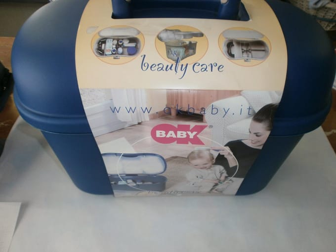 OK Baby - Beautycase - Blauw