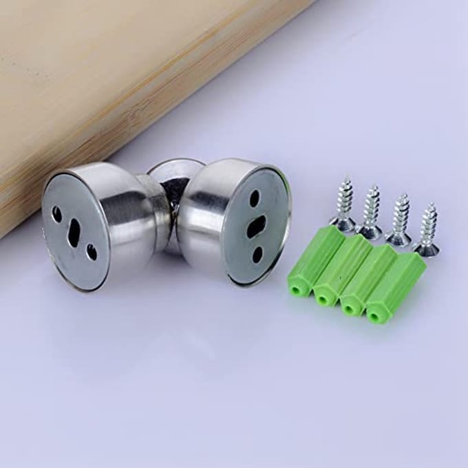 RVS Magnetische Deurbuffer - Mini Deurstoppers voor Thuis en Kantoor