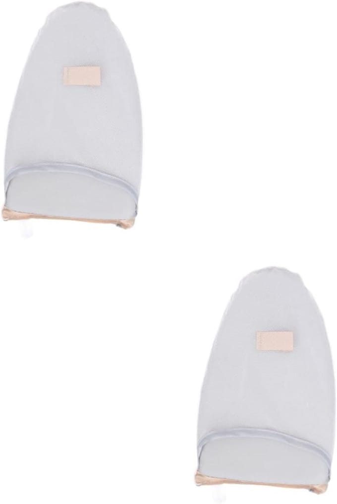 Strijkhandschoen - Stoomhandschoen - Kleding Stomen - Hittebestendig - 25 cm - Grijs