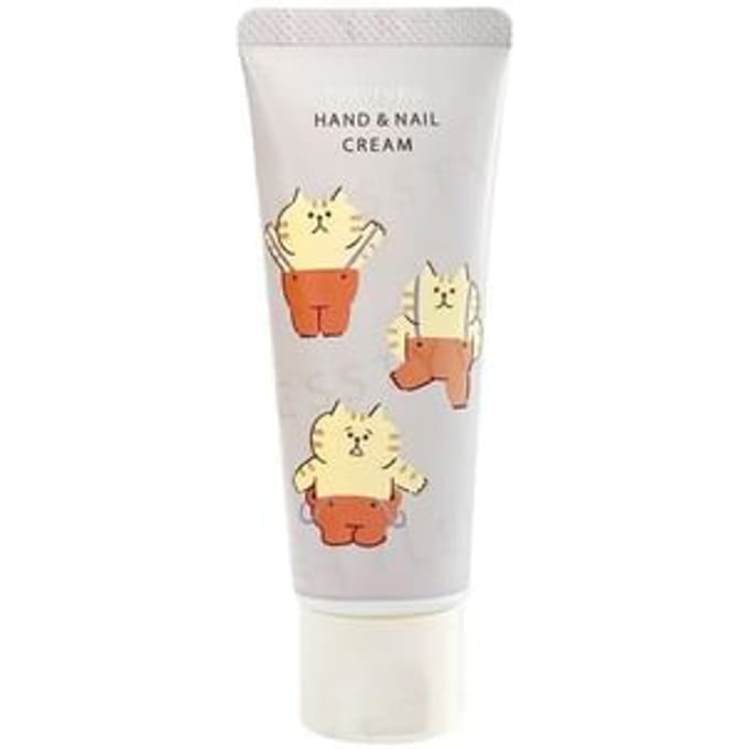 MIND WAVE - Furupuru Cat Hand & Nail Cream Grey 50g