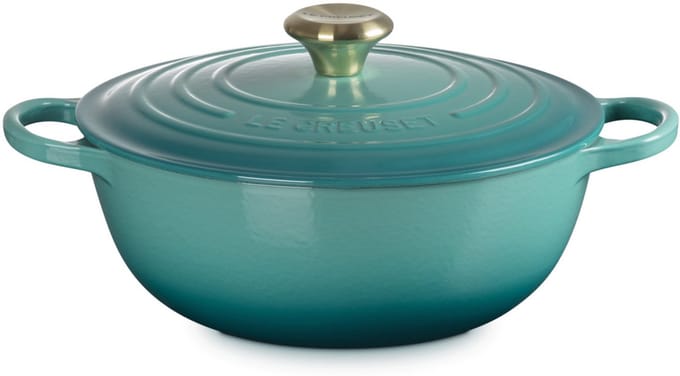 Le Creuset Marmite - Bleu Reviera - 26 cm - 4,1 L - Inductie