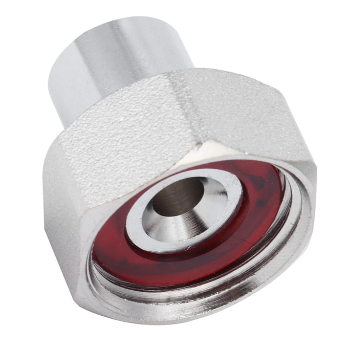 Biertap Snelkoppeling Adapter met Moer Pakking Tapbier Brouwaccessoire white