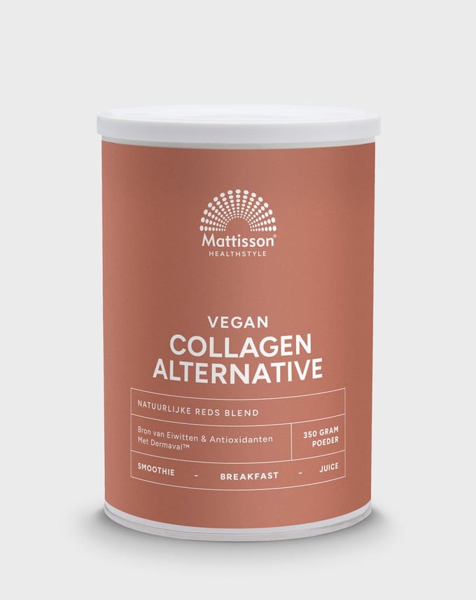 Mattisson - Vegan Reds Blend Poeder - Collageen Booster - Bron van Eiwitten en Antioxidanten - 350 Gram