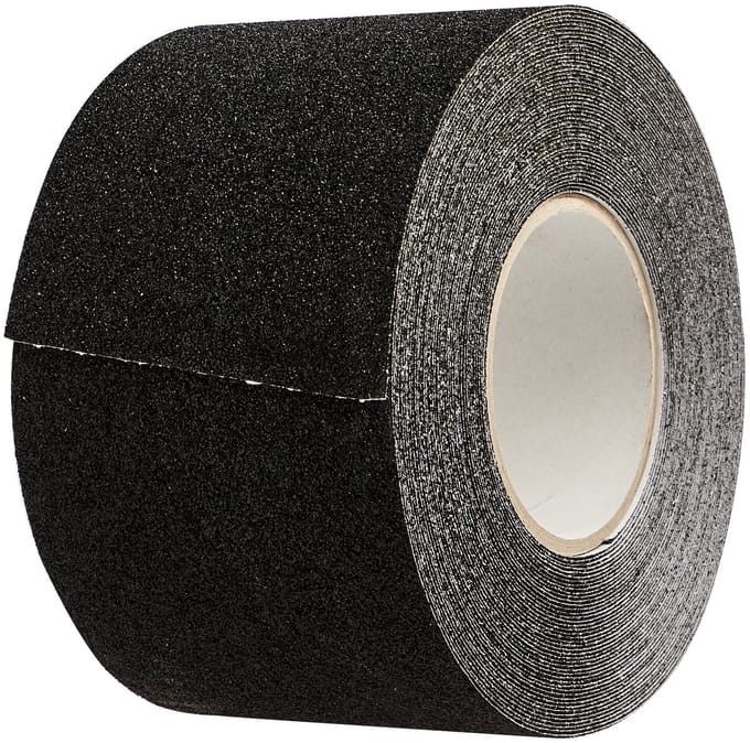 100mm - Antislip Tape - Zwart - 18 Meter Op Rol