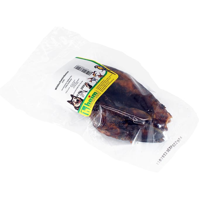 Heim poten van wild zwijn 2 stuks hondensnacks