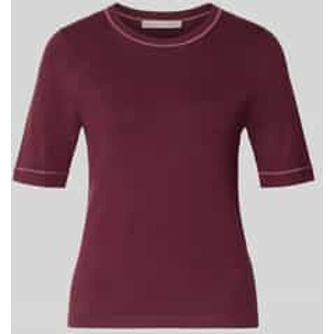 Pullover van viscosemix in tricotlook