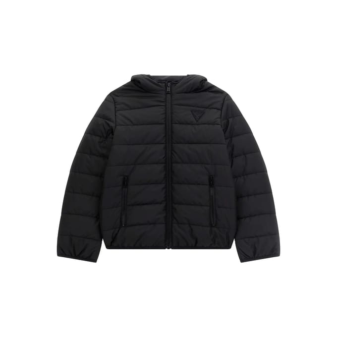 Donsjack voor kinderen Guess Hooded Padded Puffer