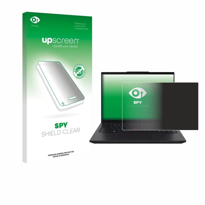 upscreen - privacy screenprotector voor Lenovo ThinkPad L14 Gen 6 - Folie Beschermfolie Blauwlichtfilter