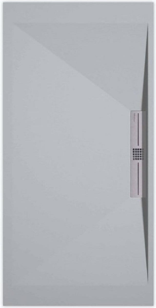 Sanifun douchebak Stone Side Gray 7035 Smooth 1600 x 900 S