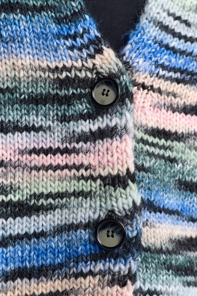 Rich & Royal Space Dye Cardigan Original Größe: XS | Jacken Outlet | Damen