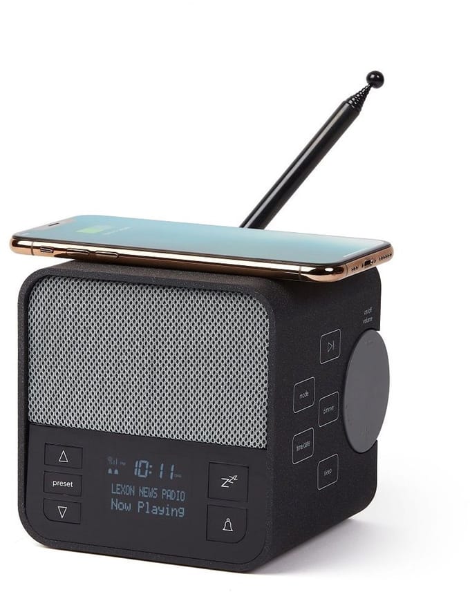 Lexon - Oslo News - Multifunctionele Radio - Zwart