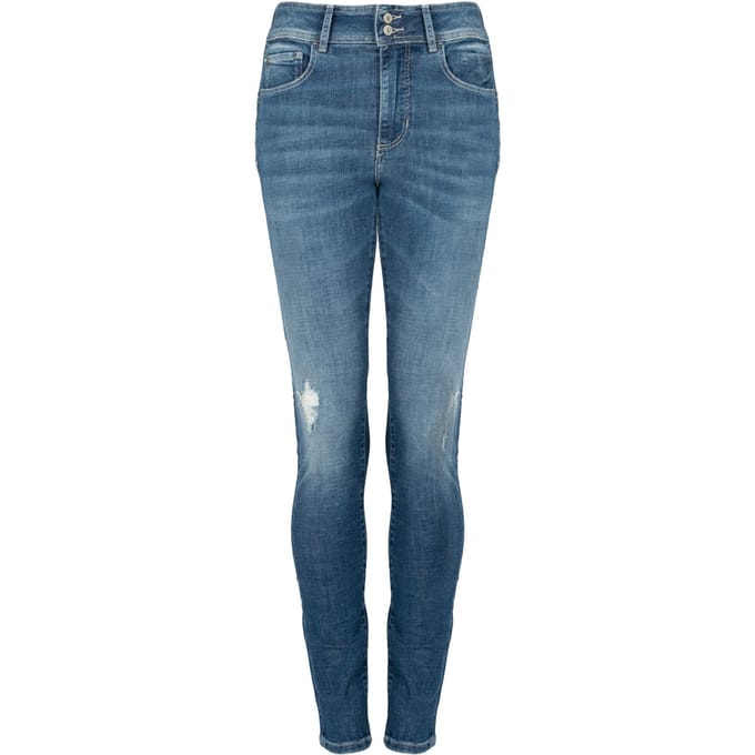 Guess Jeans Skinny High Vrouw blauw
