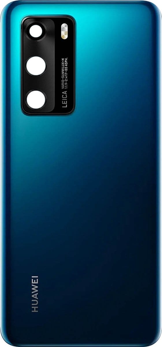 Huawei, Batterijklep Original Geschikt voor Huawei P40, Blauw
