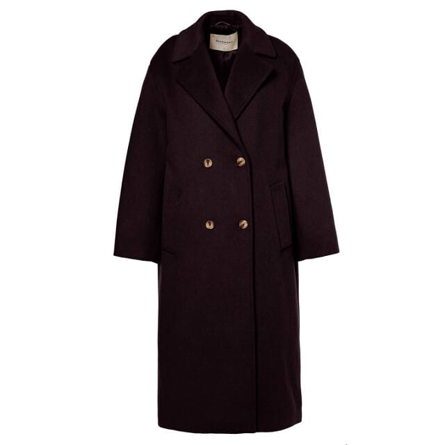 Beaumont Mariah Long Coat Jassen Dames - Winterjas - Bruin - Maat 36