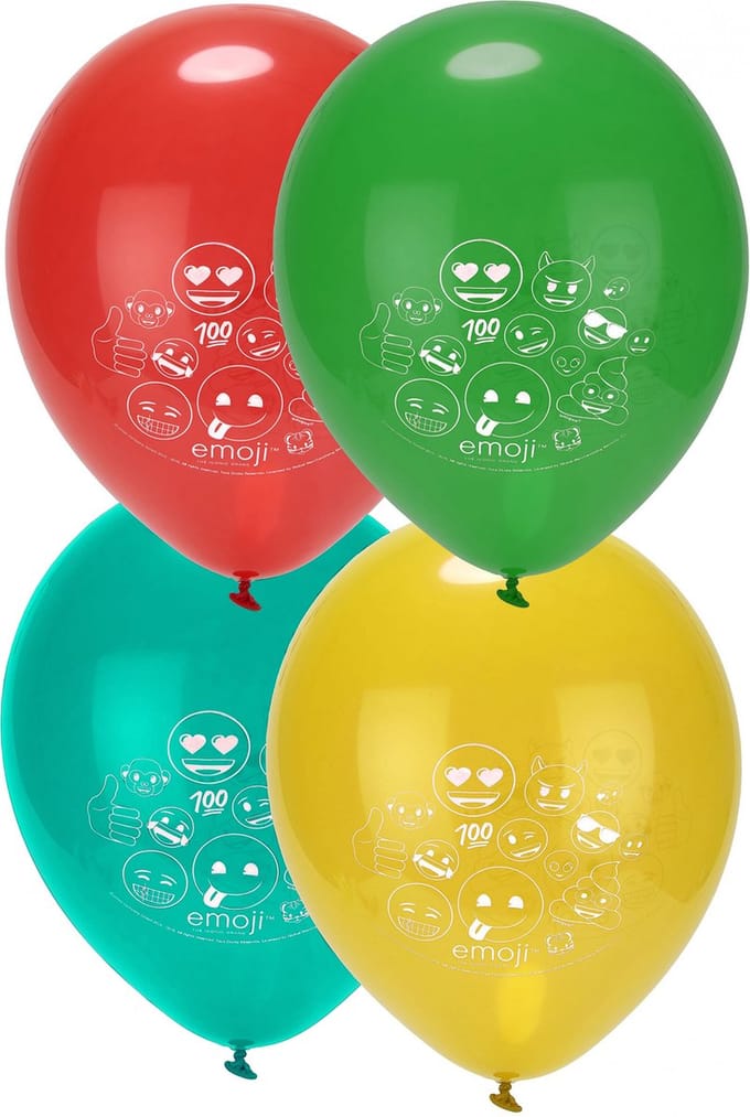 Haza Witbaard - Balloons Emoji 8 pcs.