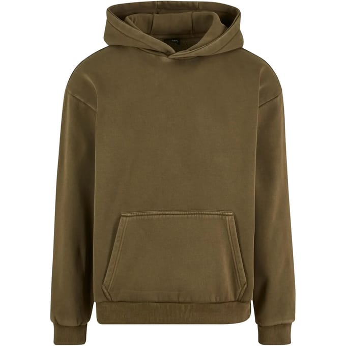 Urban Classics - Vintage Heavy Hoodie/trui - 3XL - Groen