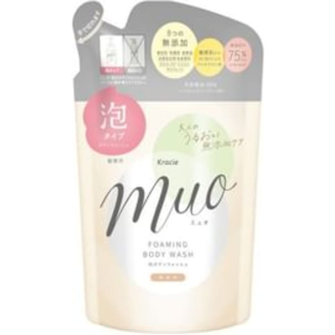Kracie - Muo Foaming Body Wash 380ml Refill