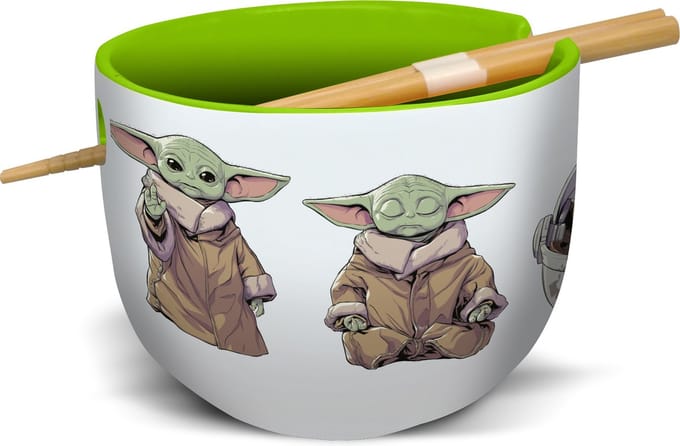 Star Wars: The Mandalorian - Grogu Ramenkom met eetstokjes