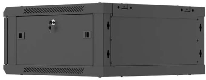 Lanberg WF01 Series - rack - 600x600 flat pack with metal door - 4U