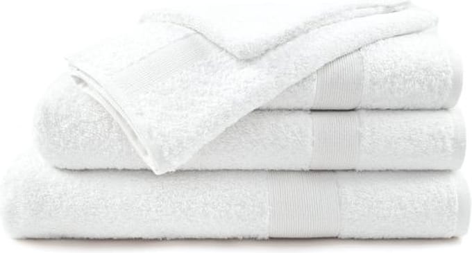 Mistral Home - BADHANDDOEK - katoen - 70 x 140 cm - effen kleur - wit