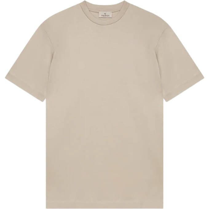 Valenza Interlock Supima T-shirts Beige 1001
