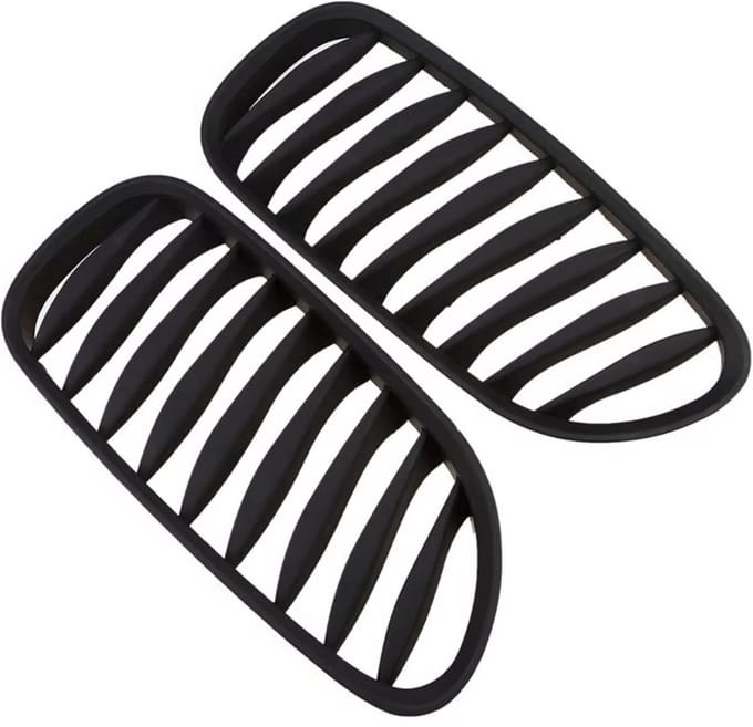 Niergrille Shadow - Voor bumper Nier grille - Matzwart - Auto accessoires - Voor BMW Z4 E85/E86 (2003-2008)
