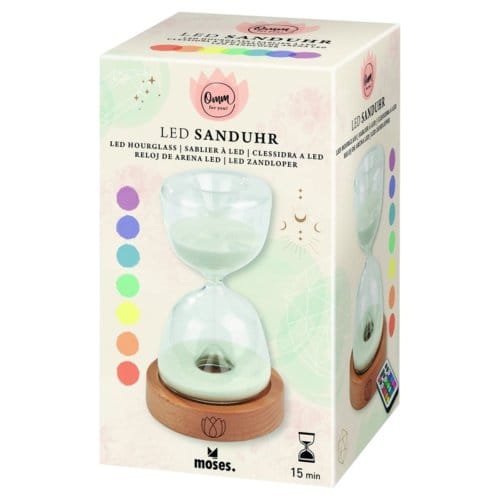 Omm for you zandloper met led licht
