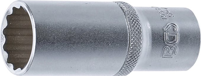 BGS Dopsleutel twaalfkant, diep 1/2 22 mm