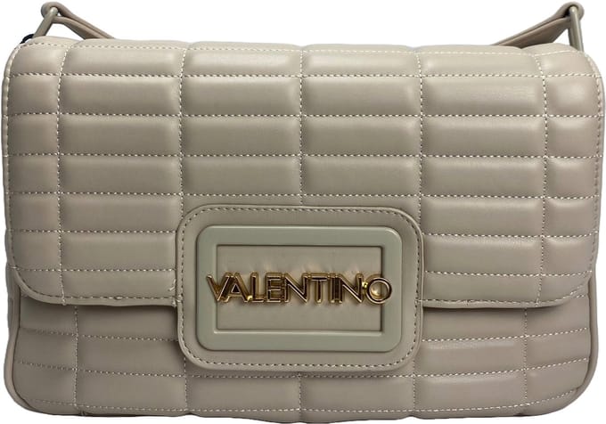 Valentino Bags Quilt Tas met overslag - Ecru