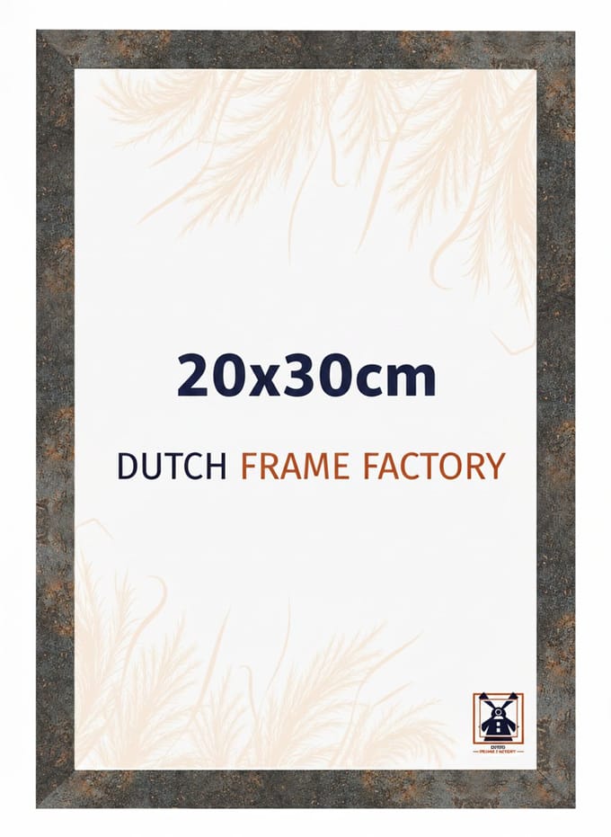 Fotolijst 20x30 cm - MDF - Geoxideerd Metaal - Benno