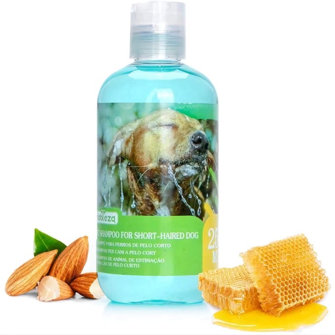 Nobleza Hondenshampoo - Shampoo voor Kortharige Honden - Honing & Amandel - 250 ml