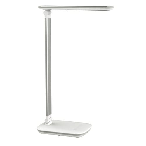Bureaulamp maul jazzy led voet dimbaar + usbpoort Wit