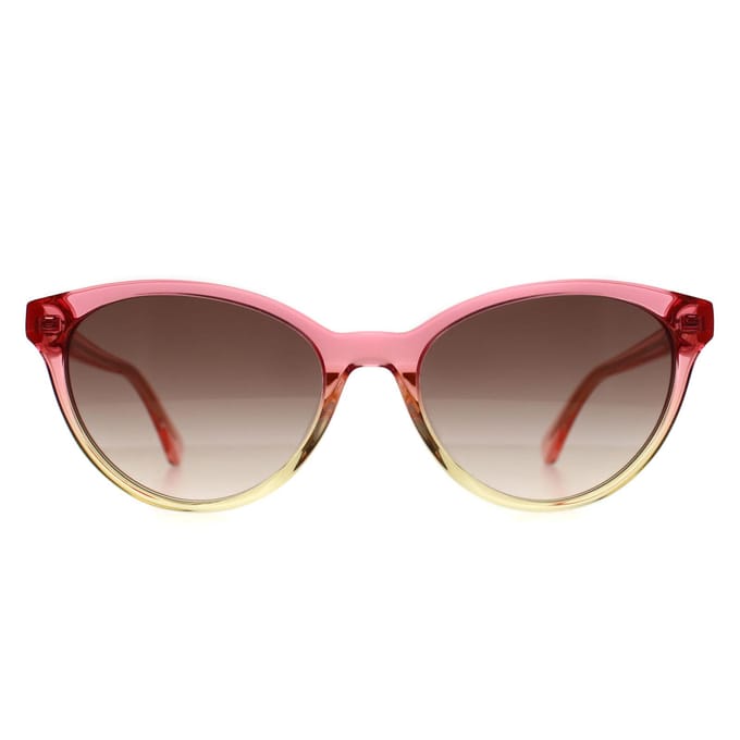 Kate Spade Adeline/G/S GVZ HA roze geel bruin gradiÃ«nt zonnebril