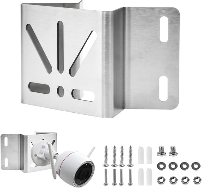 Hoekmontage metalen beugel voor buitenwand
