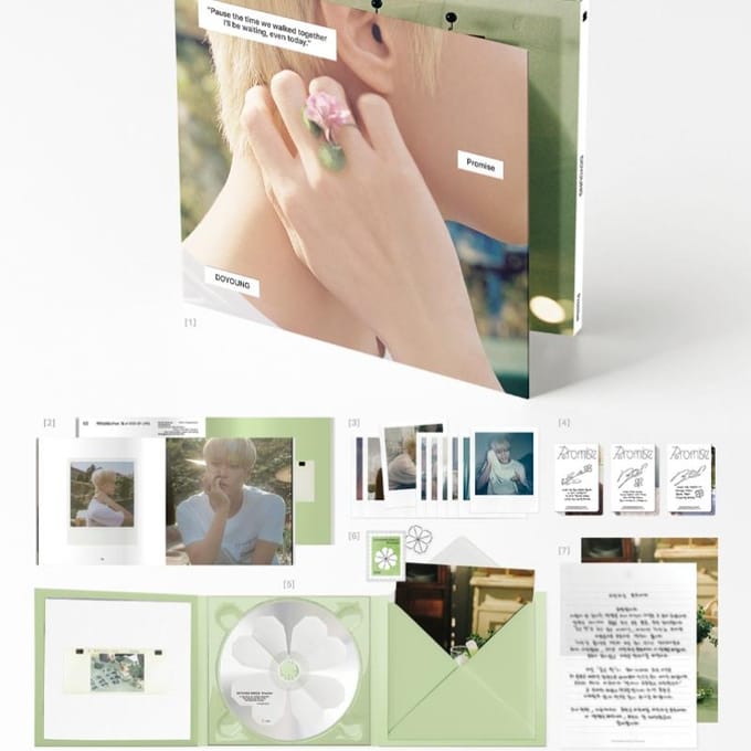 DIGIPACK Ver NCT DOYOUNG Single Album Belofte No POB brown