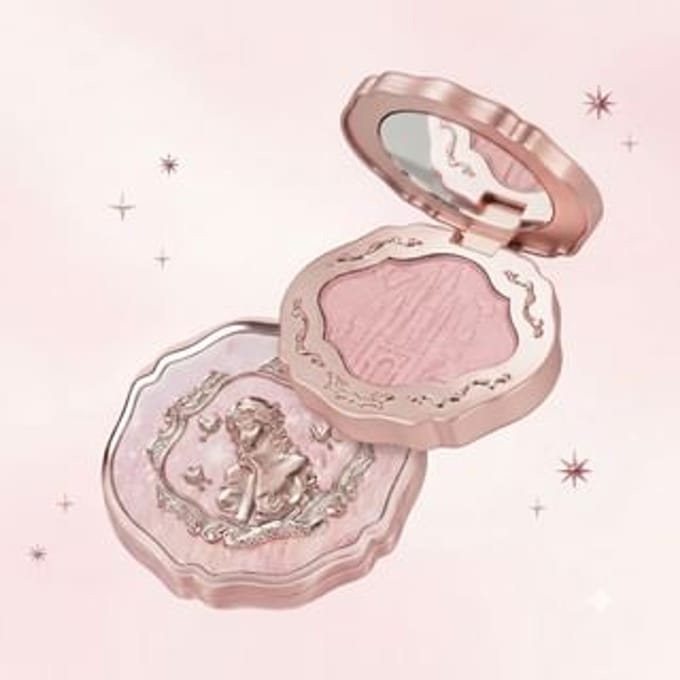COLORROSE - Vitality Embossed Blush - 3 Colors CR740 Moonlight Pink - 3.6g