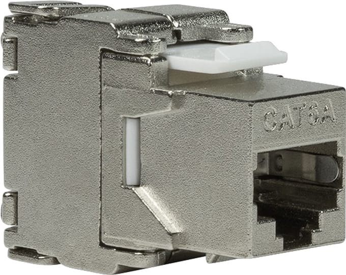 LogiLink Cat.6A Keystone Jack STP AWG 22-24 toolless 17.2 mm Breedte