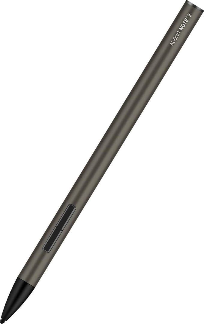 Adonit, Bluetooth Magnetische Mount Stylus Geschikt voor Apple iPad Model Note+ 2, Zwart