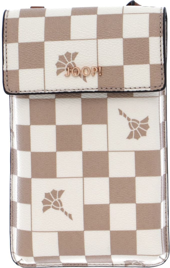 JOOP! Telefoontasje Schoudertas Cortina Piazza Pippa Phonecase LVF Nude Beige