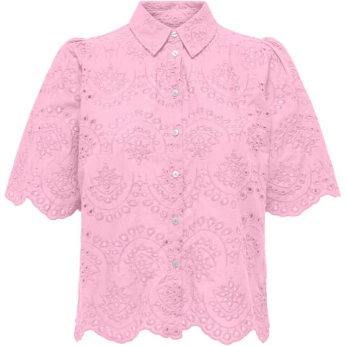 ONLY- ONLVALAIS S/S SHIRT WVN NOOS - Dames - Overhemd