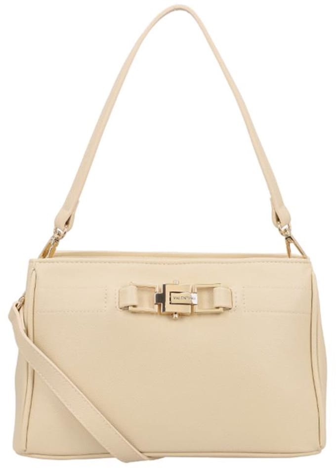 Valentino Bags Alina Re Medium Schoudertas Dames - Imitatieleer - Beige