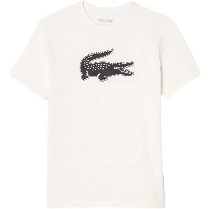 Lacoste Lacoste logo t-shirt - white black