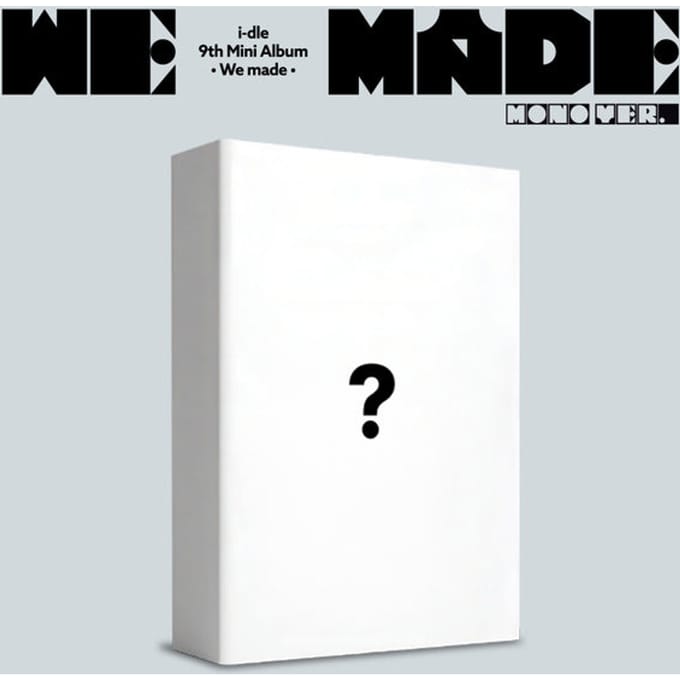 I-DLE - [WE MADE] 9e Mini Album Crow Ver.